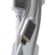 Silver Magnetic Cable